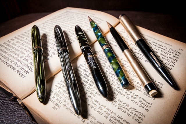 Antique Fountain Pens and Mechanical Pencils