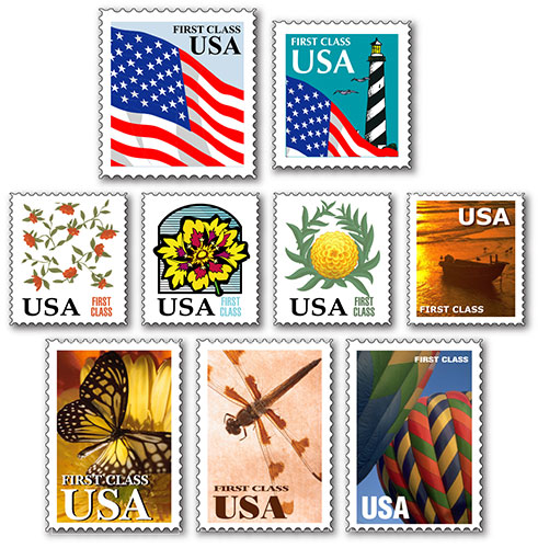US Postage Stamps – Generic 01 - Hand Prop Room