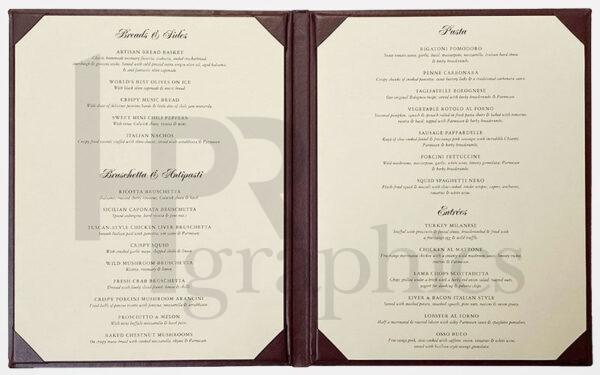 Ac Menu Inserts Italian – Menu Insert – Hand Prop Room