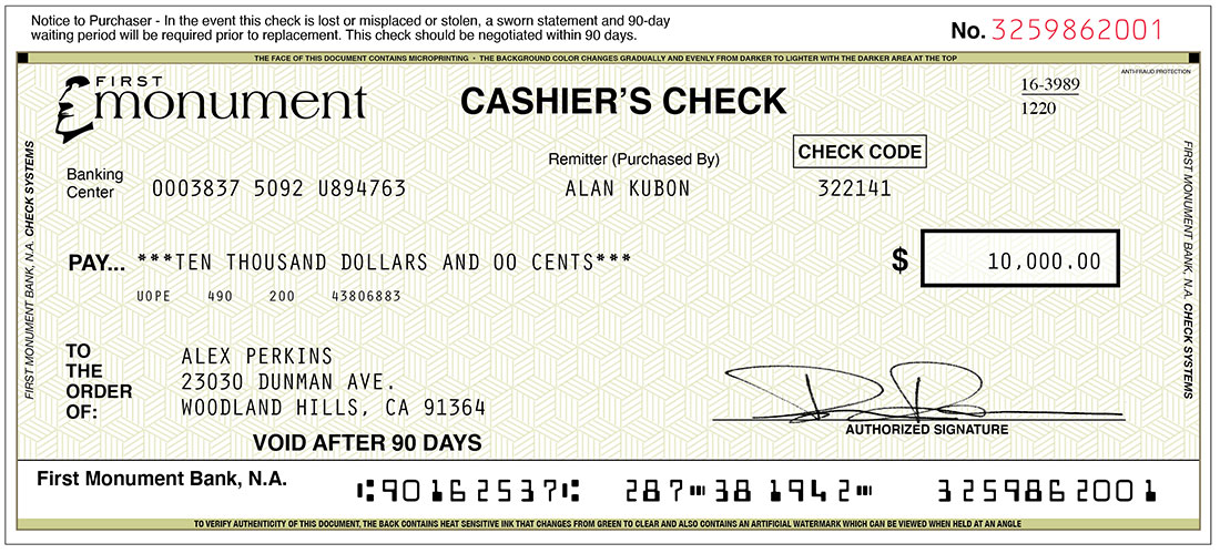 Cashier s Check Money Order What s The Difference 56 OFF