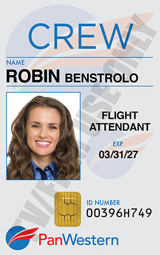 Airline Crew Photo ID – 02 - Hand Prop Room