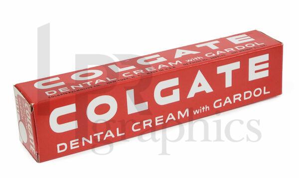 Toothpaste – Colgate Box – 1950s – Hand Prop Room