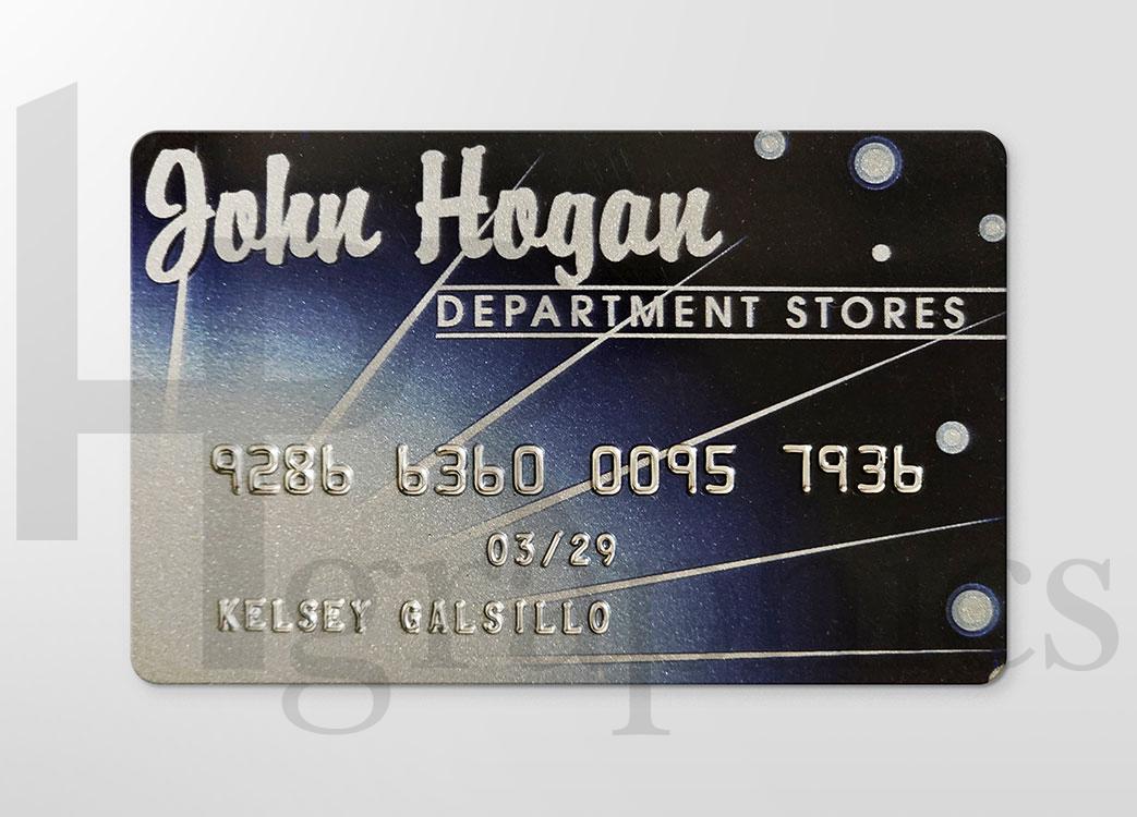 Credit Card – Hogan Department Store – 1990s – Hand Prop Room