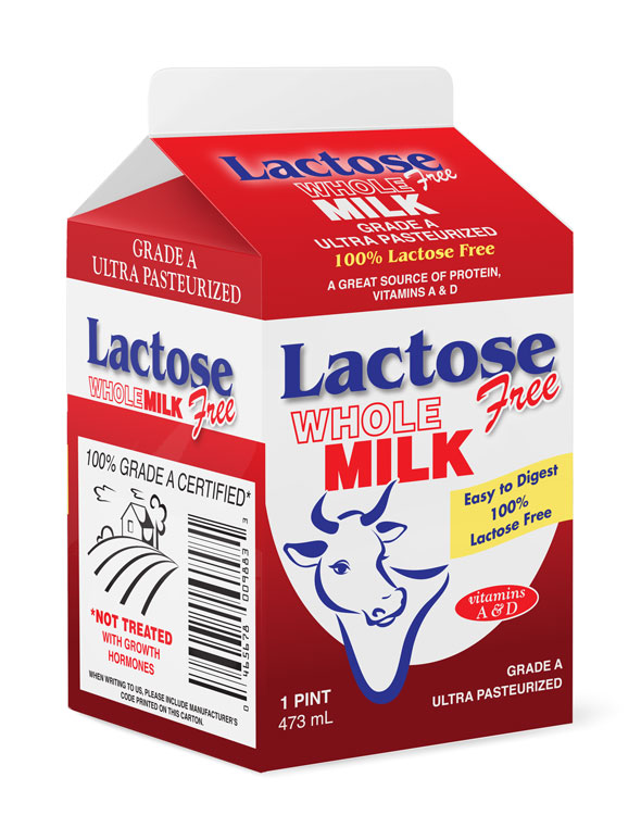 Milk – Retro 1980s – Whole – Carton – Half Gallon - Hand Prop Room