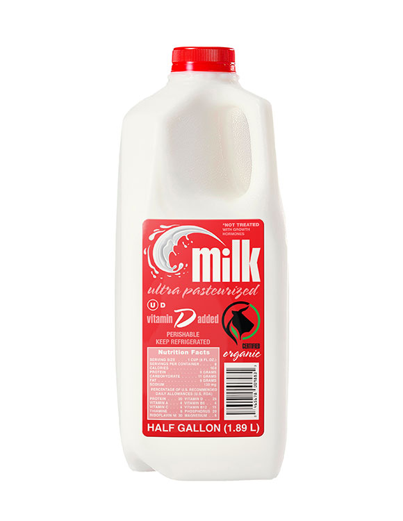 Milk (Splash) – Whole – Jug – Half Gallon - Hand Prop Room