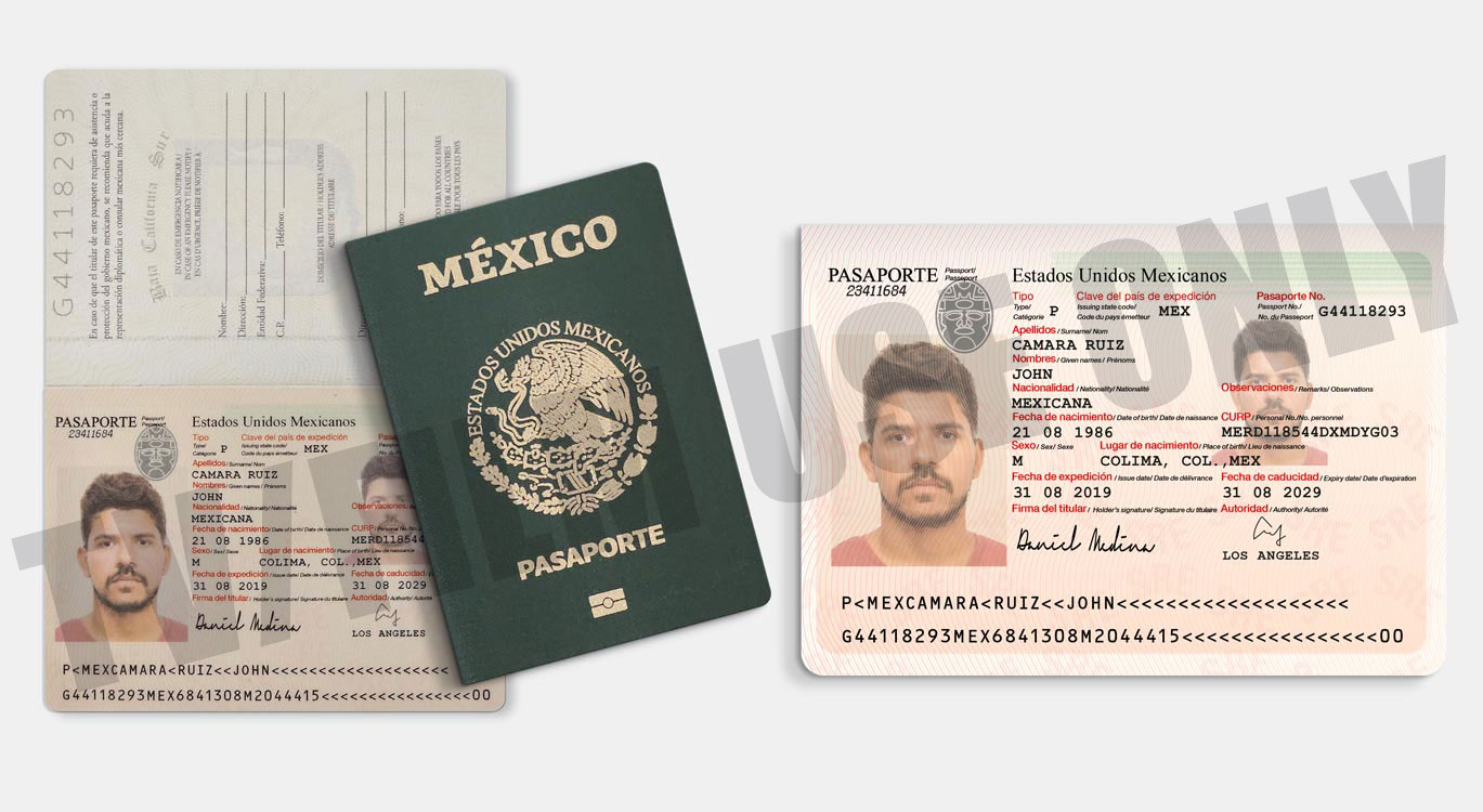 Passport – Mexico - Hand Prop Room