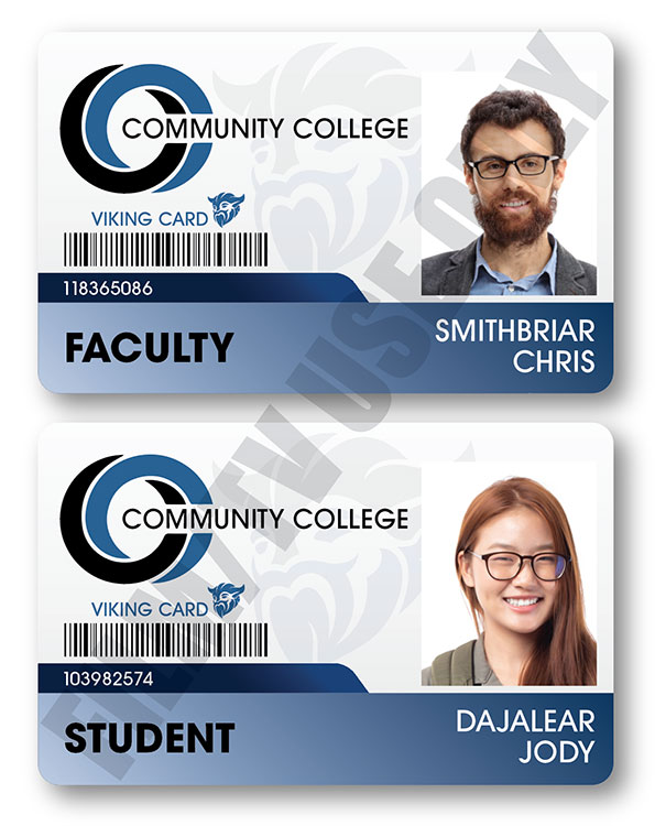 Course Id In College Student or Faculty ID – Community College – Hand Prop Room