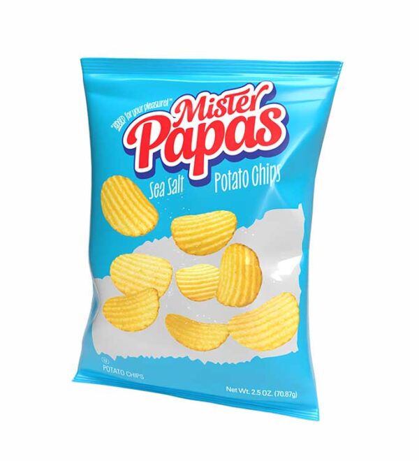 Chip Bag - Mister Papas - Sea Salt
