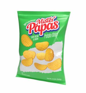 Chip Bag - Mister Papas - Sour Cream & Onion