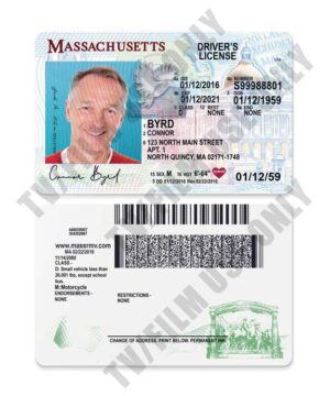 Driver's License - MA