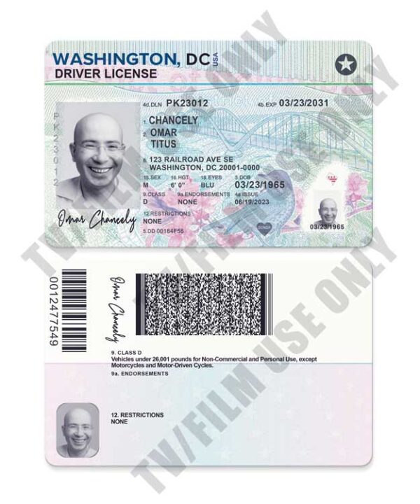 Driver's License - DC
